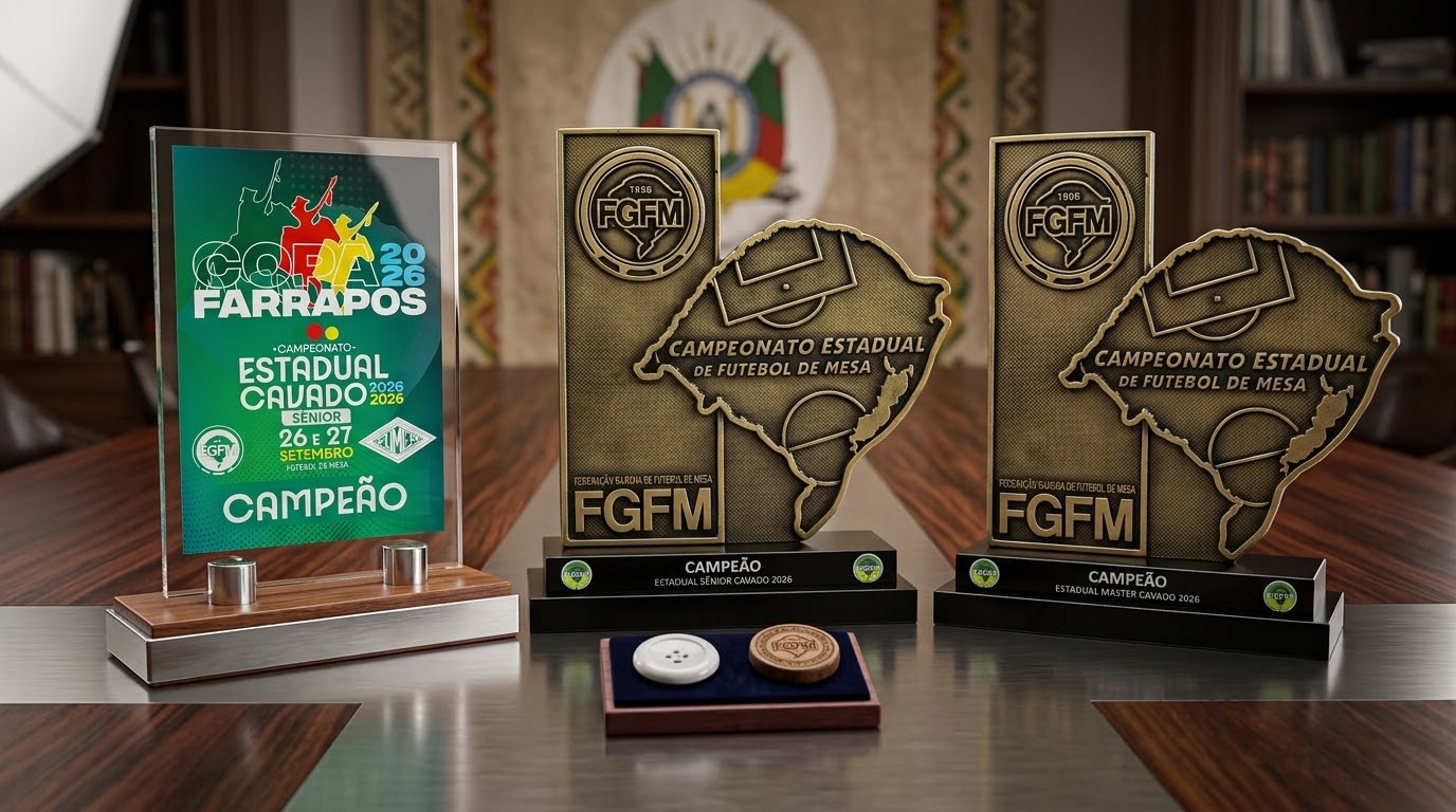 Troféu do Campeonato Brasileiro de Futebol de Mesa